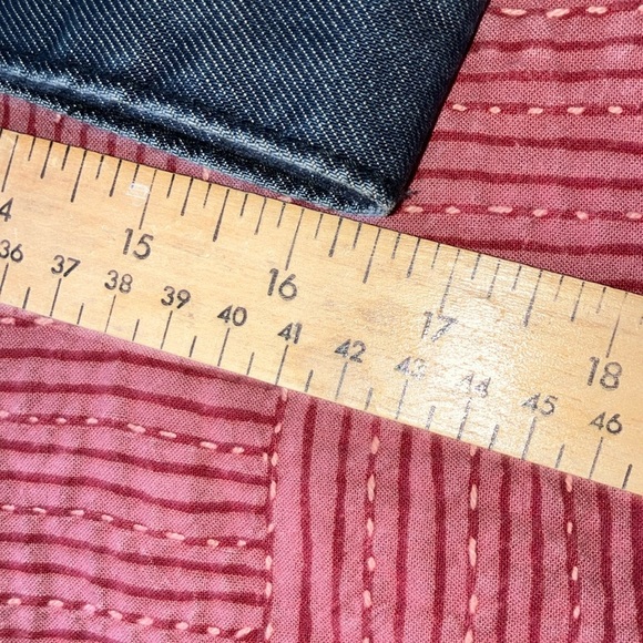 William Rast dark Blue Straight Leg Jeans with Distressed Finish - Picture 10 of 16